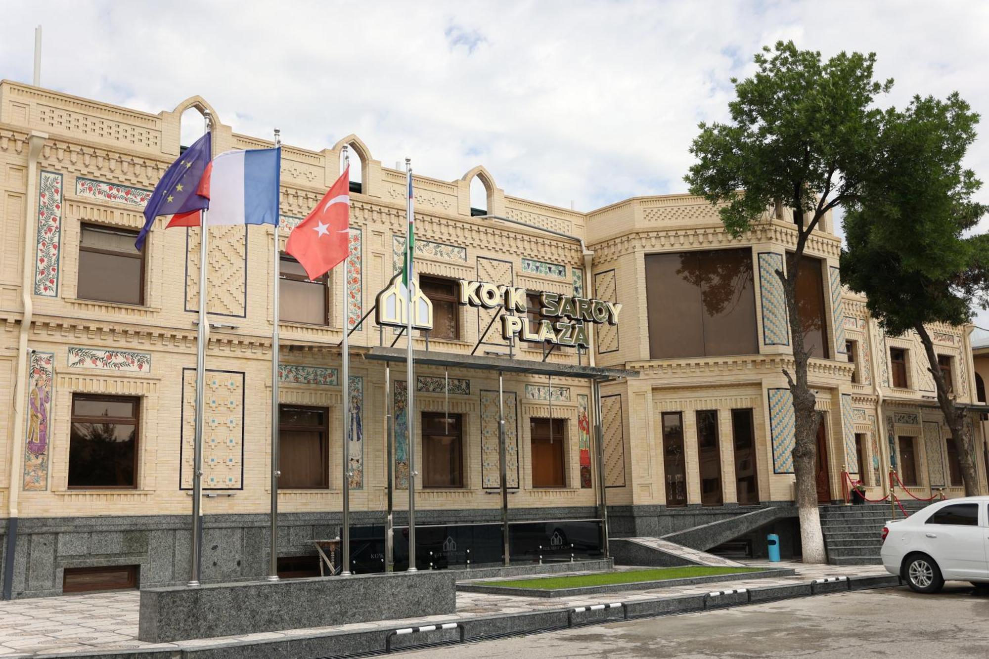 Ko'K Saroy Plaza Hotel Samarkand Exterior foto